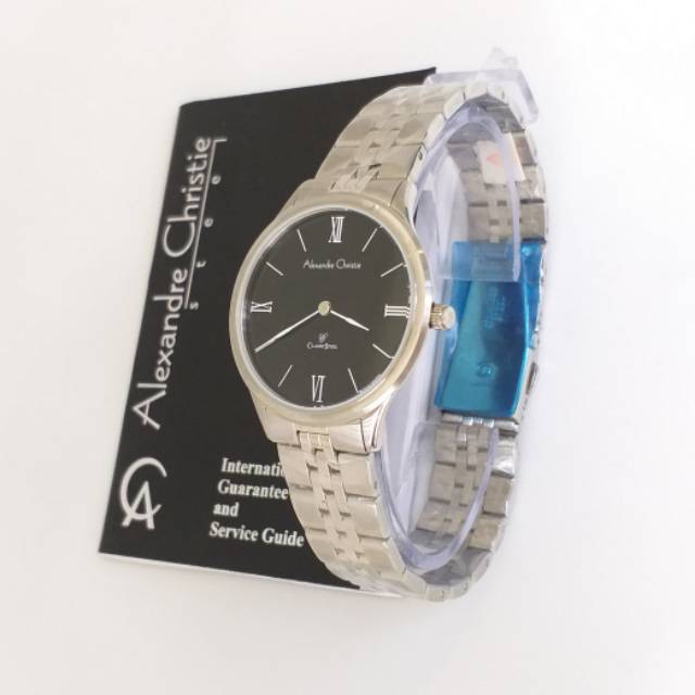 Jam Alexandre Christie AC 8508 LH SVBL jam tangan wanita
