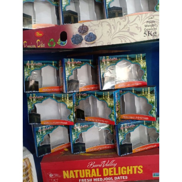 

dus paket oleh2 haji umroh per 25 pcs