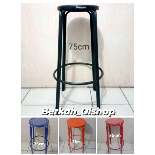 BINA KARYA / KURSI BAR / KURSI BESI TINGGI 50cm&75cm