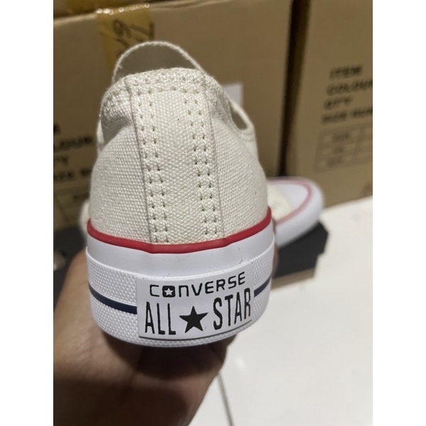 SEPATU CONVERS OFFWHITE PENDEK IMPOR MURAH