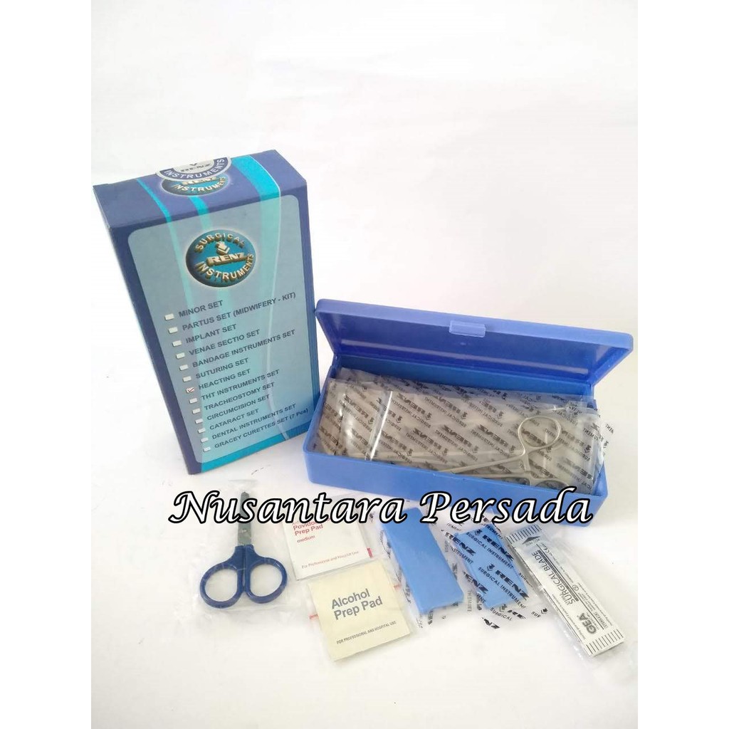 Set Alat Rawat Luka Renz Hecting Heacting Set Renz