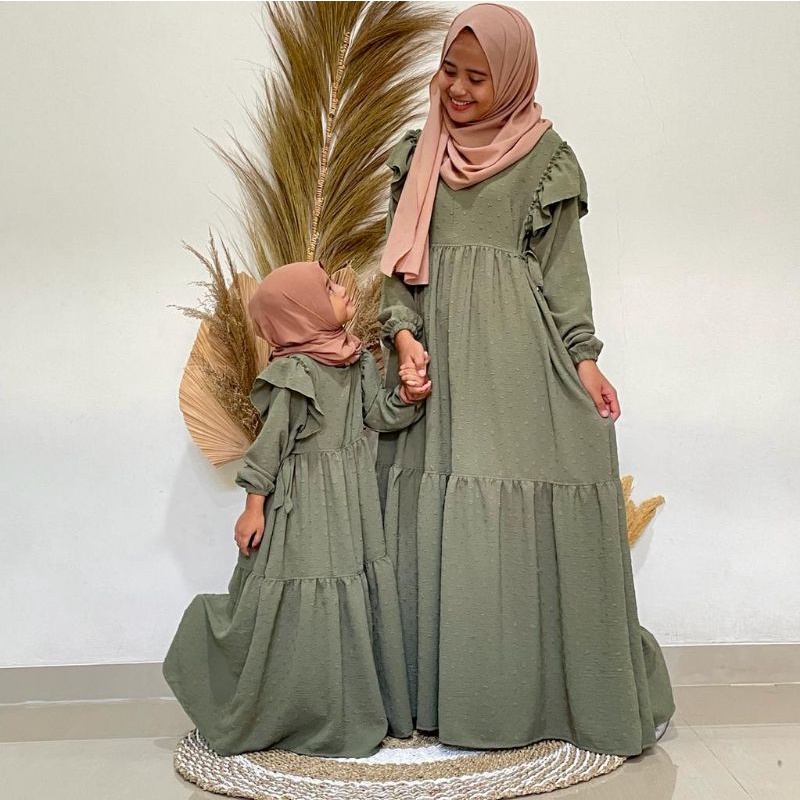 Baju Gamis Couple Wanita Busana muslim Wanita