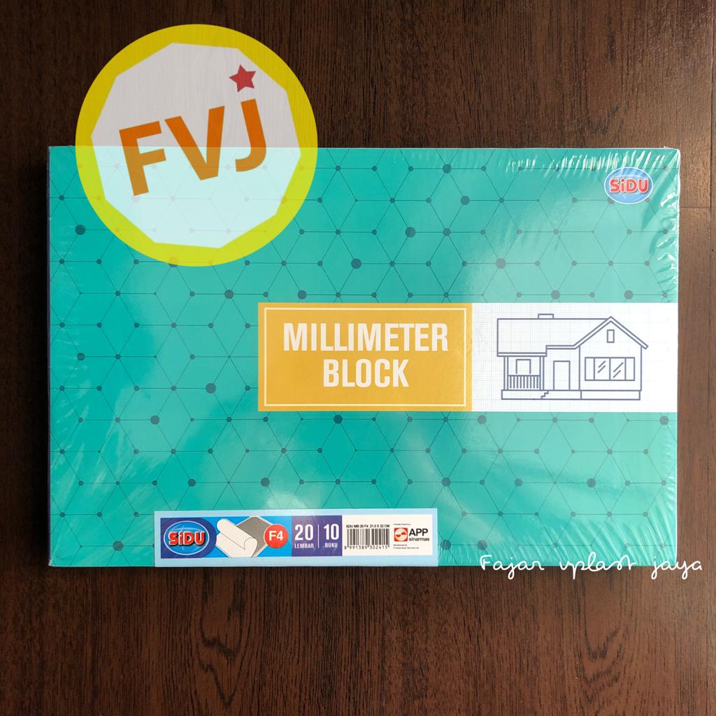 

Buku Milimeter Block F4 Gambar Sketsa Arsitektur Desain Interior Eksterior / Milimeter blok - 1 PACK ISI 10 BUKU