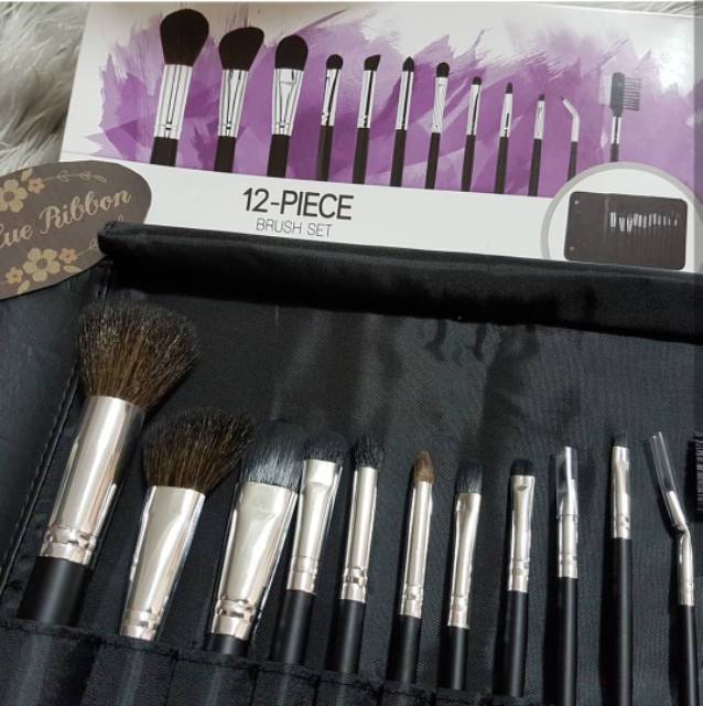 AUTHENTIC !! MAKEUP BRUSH SET ISI 12