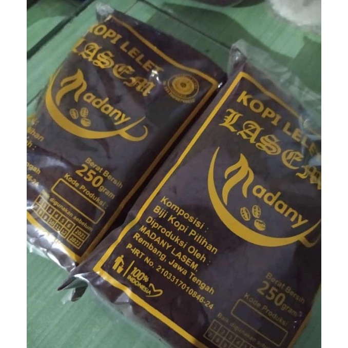 KOPI LELET LASEM KOPI MADANY 250 GRAM