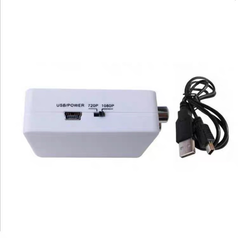 CONVERTER AV TO HDMI RCA TO HDMI MINI ADAPTER HD VIDEO 1080P