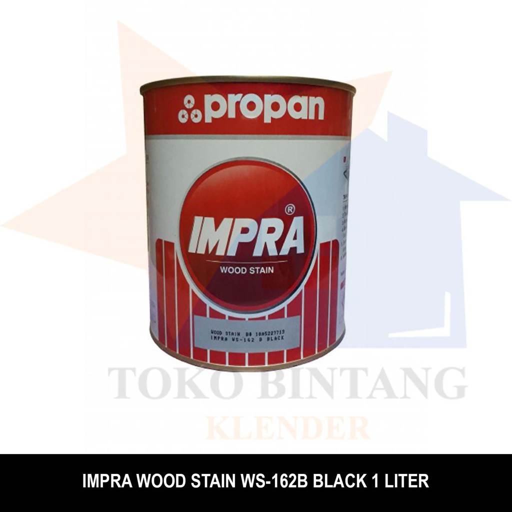 Impra Wood Stain WS-162B Black 1 Liter