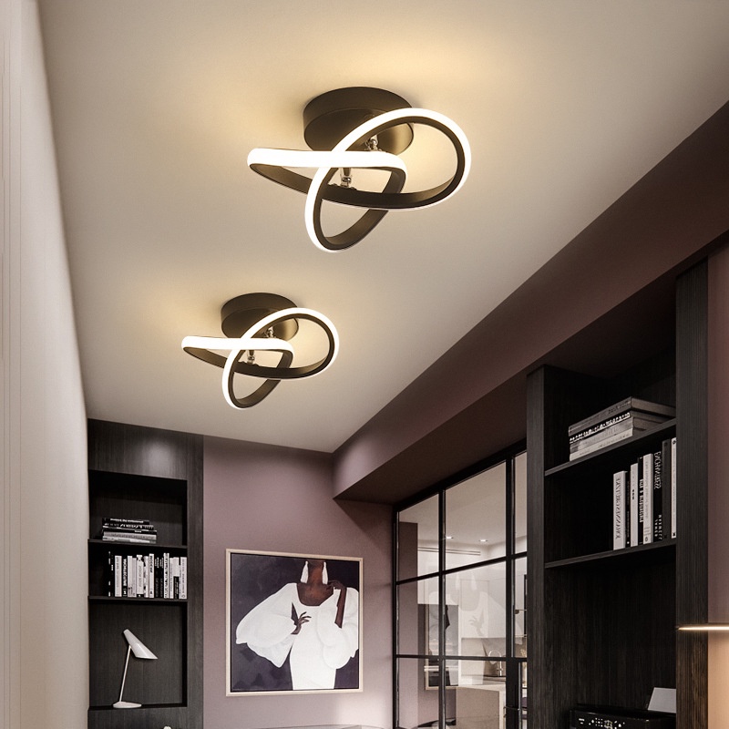 Golden LED Lampu Plafon LED Ceiling Light Lampu Hias Rumah Ruang Tamu Kamar Minimalis Tempat Lampu Plafon Ceiling Lampu