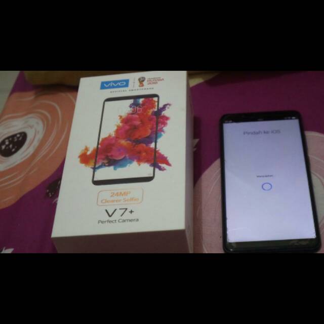 Hp vivo V7+ second Ram 4GB