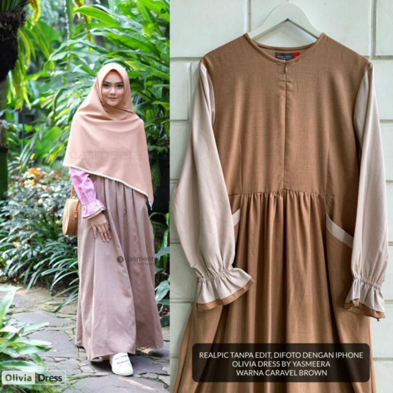 Gamis Olivia Dress by Yasmeera