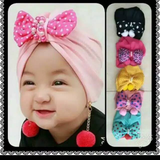 Turban anting baby syantik