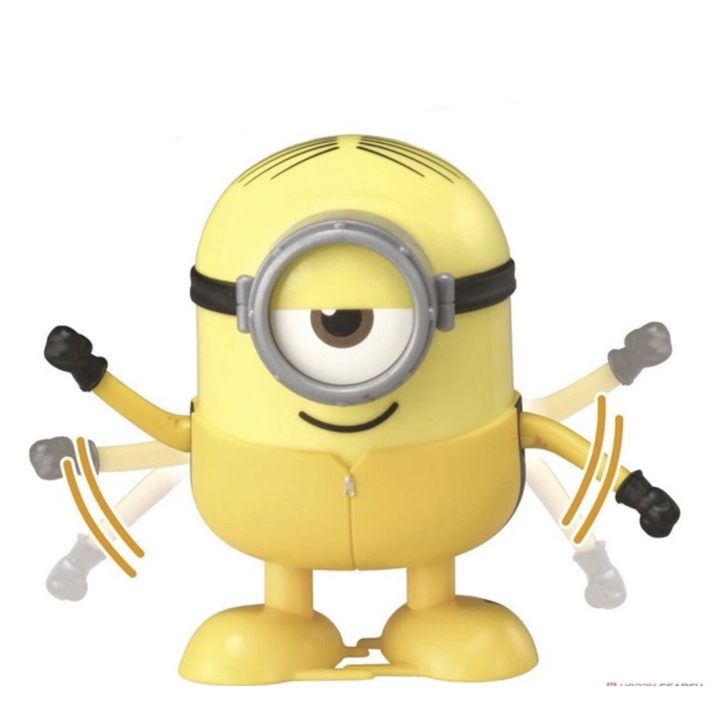 Takara Tomy Minions Push De Walk Stuart Miniatur Action Figure Minions Mainan Minion Anak