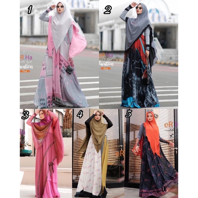Set gamis by Rindita Hijab