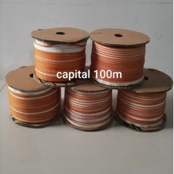 

Pita Tali Jilid Punggung Pembatas Buku Yasin Hard Cover Roll Capital Head Band 100meter