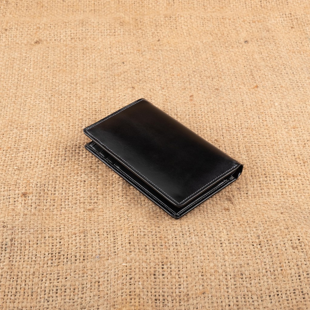 Dompet Kulit Pria Dompet Lipat Dompet Kulit Sapi Warna HItam