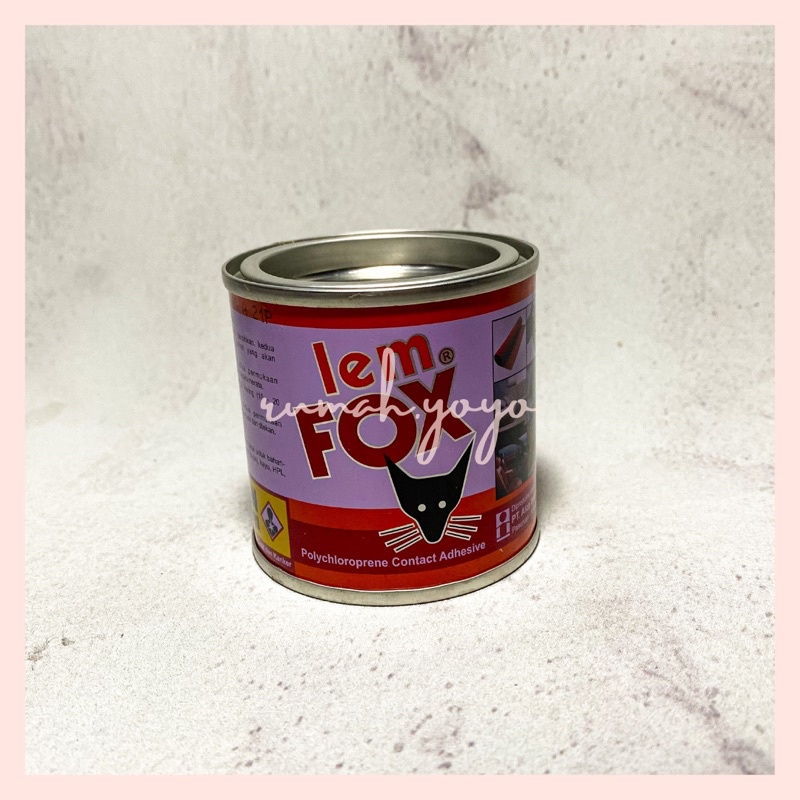 

SLOP DOS Lem Fox 70cc / 70g LUSIN || Lem Kuning