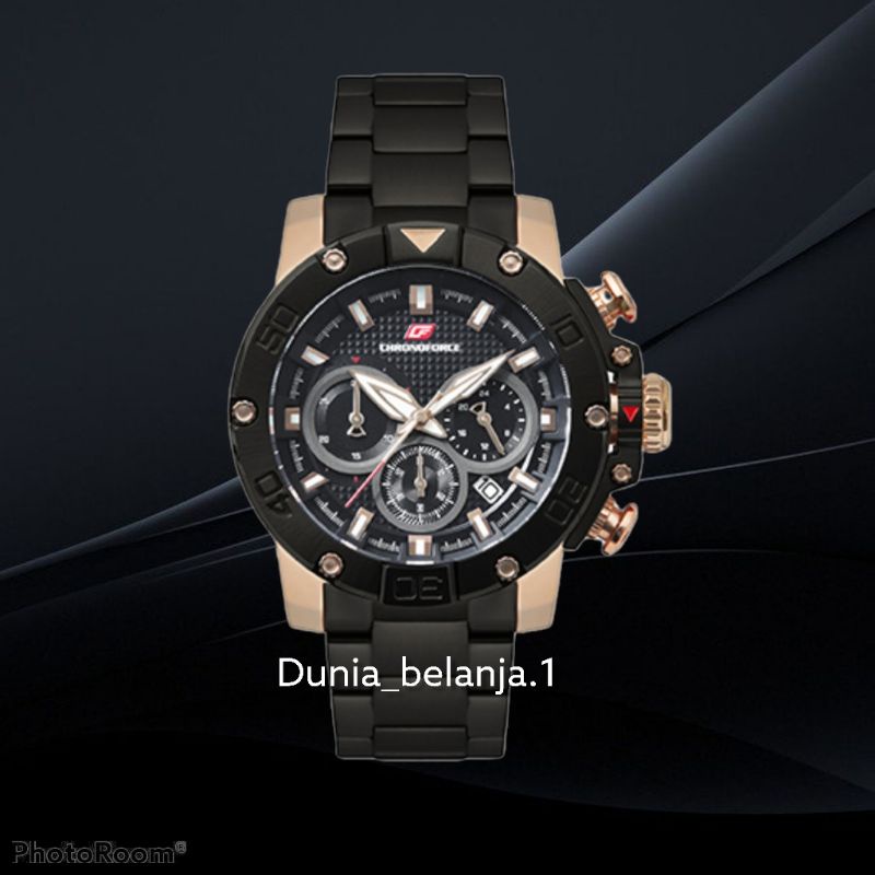 Jam Tangan Pria Chronoforce 5257 G Original Garansi  Resmi