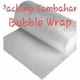 

Tambahan packing Bubble Wrap agar paket lebih aman dan safety