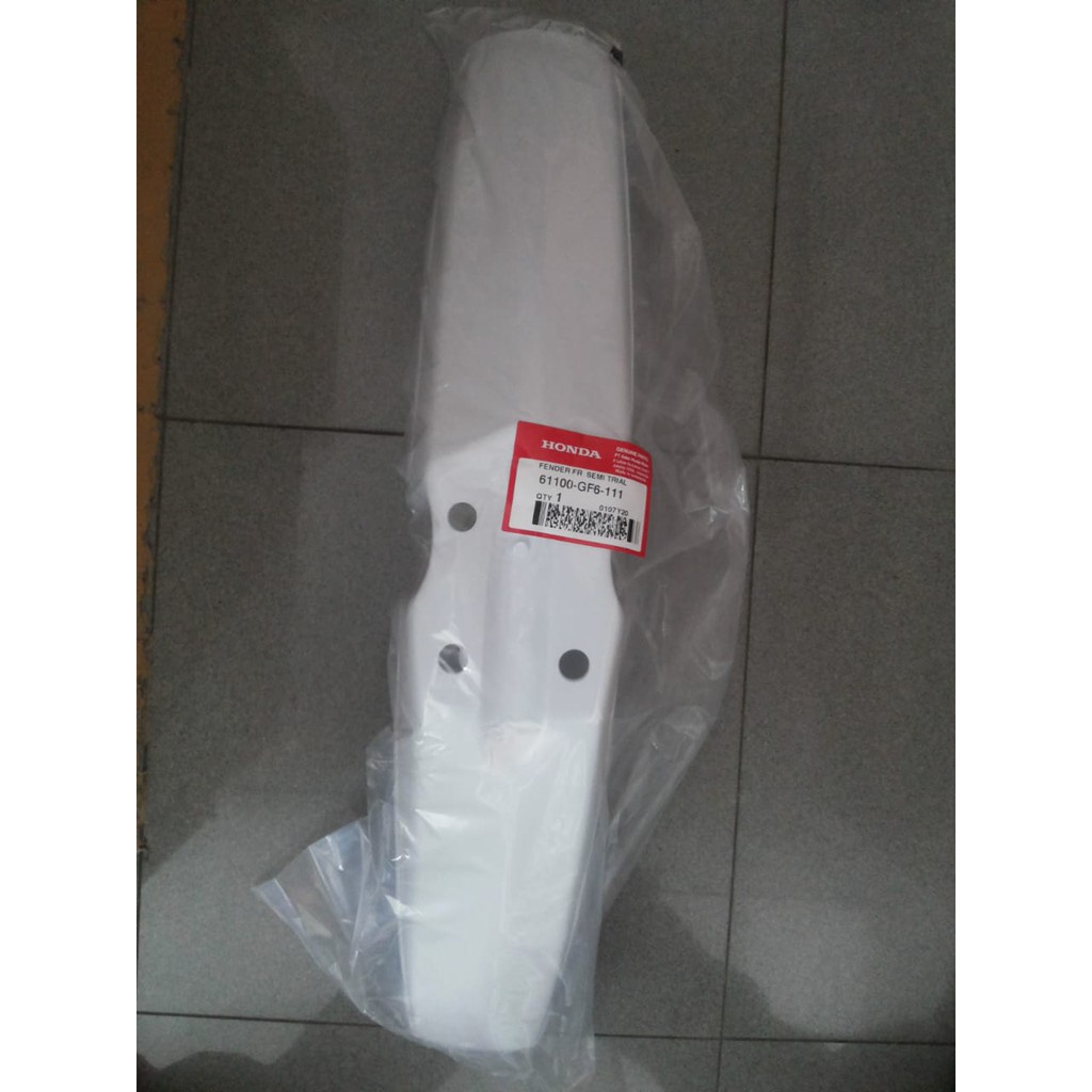 Spakbor Depan Warna Putih Honda WIN Semi Trail ORI 61100GF6111 Ori AHM