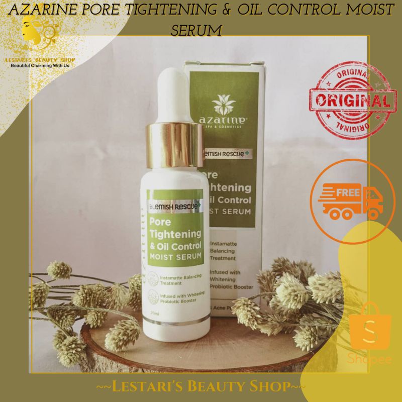 AZARINE PORE TIGHTENING & OIL CONTROL MOIST SERUM 20ML / AZARINE SERUM MENGECILKAN PORI / PORE TIGHT