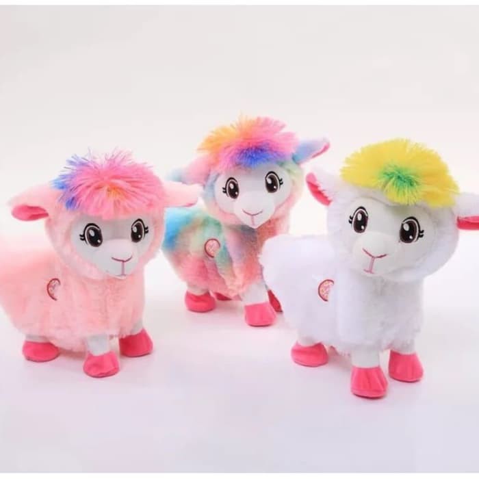 pink sheep plush