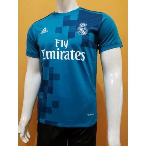 JERSEY BAJU BOLA Real Madrid 3rd 2017/18 NEW - GRADE ORI