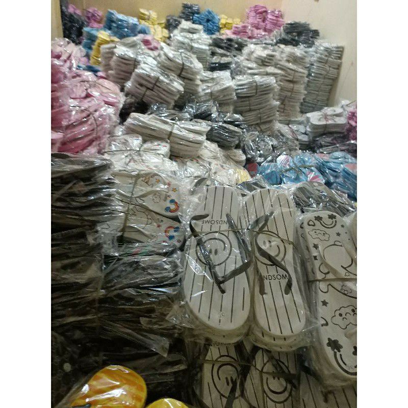 GROSIR HARGA /KD 20 PCS SANDAL MOTIP SABELON : RANDOM