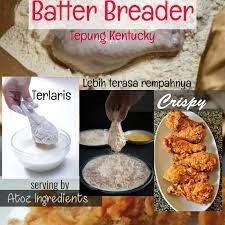 

Batter Breader 1kg / Tepung Kentucky Halal