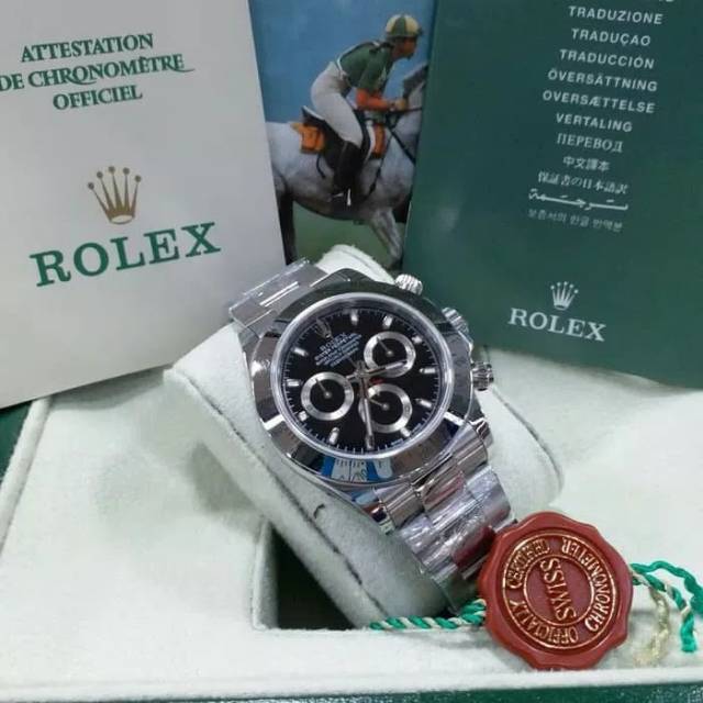 Jam tangan rolex daytona swiss