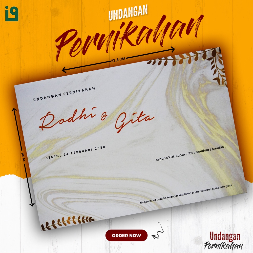 Undangan Pernikahan Amplop Hard Cover | Undangan Hardcover | Undangan Pernikahan Murah | Undangan Pe