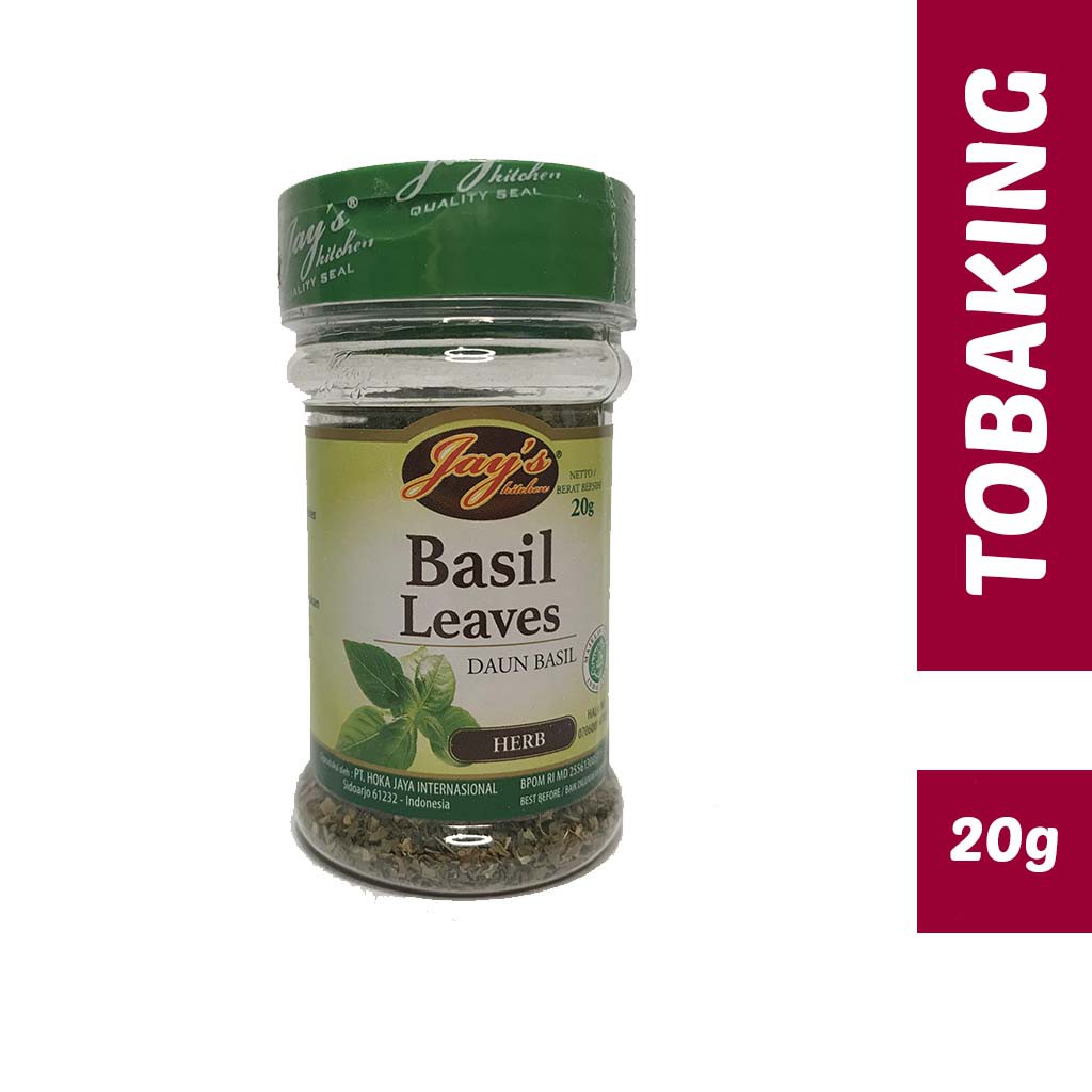 

Jays Basil Leaves Herbs / Daun Basil 20gr