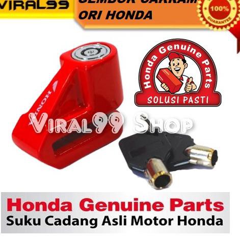 Ready L6HEW Gembok Motor Anti Maling Kunci Cakram Disc Motor Original Ori Honda Vario PCX ADV Yamaha