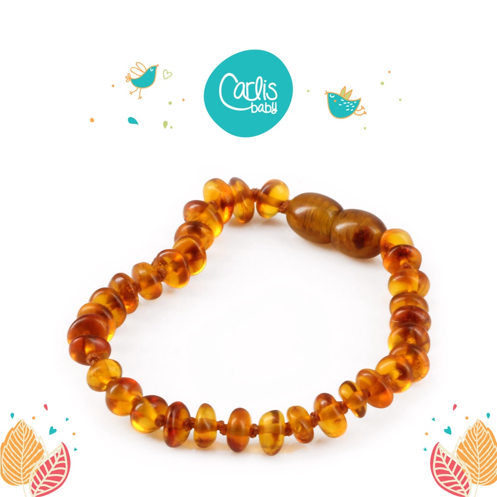 XR53C Kalung dan Gelang Amber Tumbuh Gigi Bayi By Carlis Baby