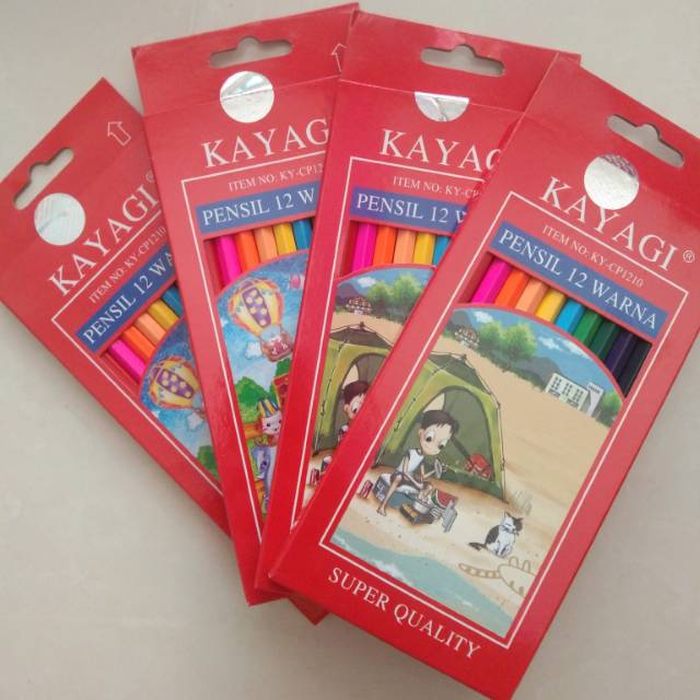 

Pensil Warna Kayagi Panjang 12w