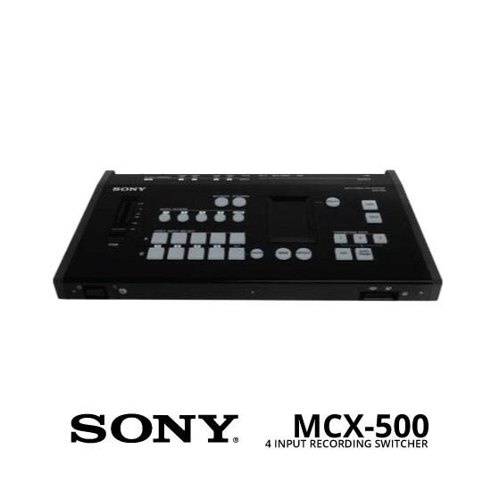 Sony MCX-500 4-input Production Streaming / Recording Switcher Resmi