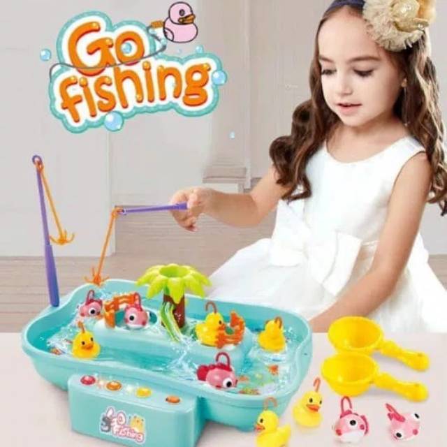 Mainan Pancingan Go Fishing Game Board Playset