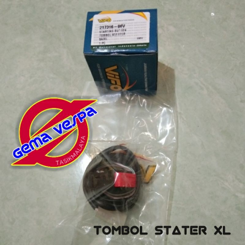 Tombol stater vespa Excel Vifo