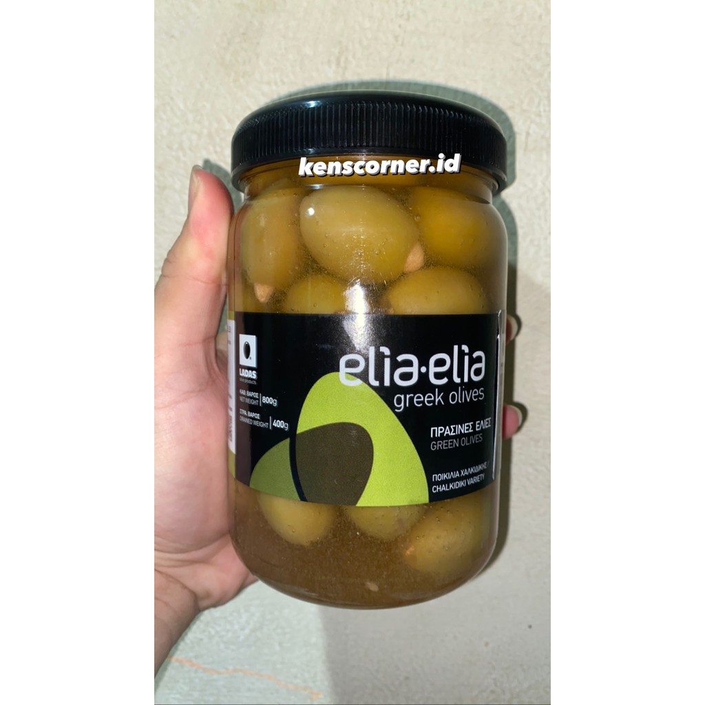 Pikel Zaitun Kacang Almond / Pickles ( Green Olives Stuffed with Almond )