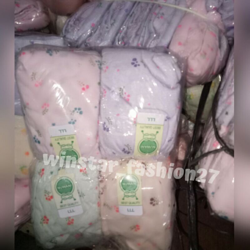 CD wanita 12pcs / Celana Dalam Renda Wanita Anak Dan Dewasa NUWANI CD Lycra S M L XL LLL