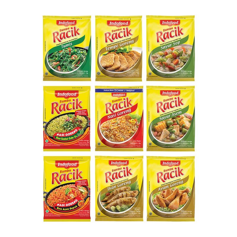 

Bumbu Instant Racik Indofood Kering Tempe Goreng Tumis Sayur Sop Nasi Goreng Sayur Asem Ikan Goreng Ayam Goreng Jadi Masakan