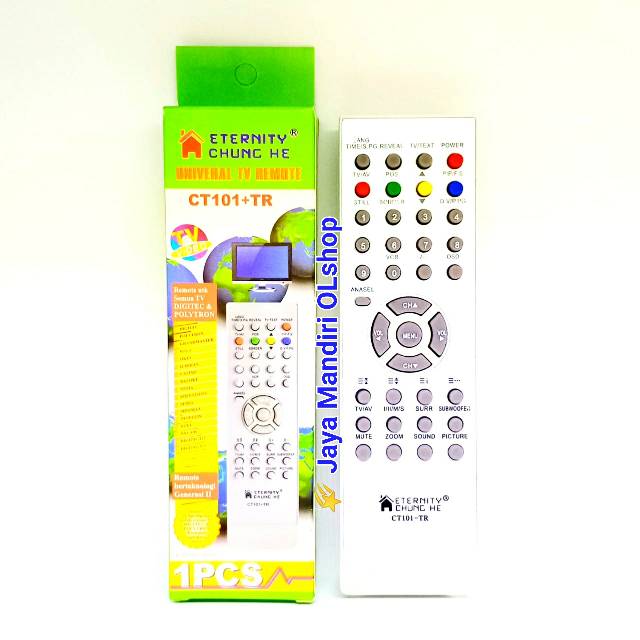 REMOTE / REMOT TV TABUNG POLYTRON