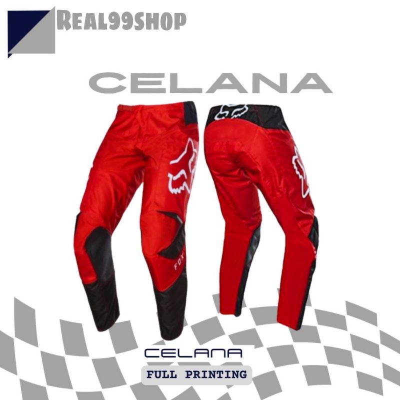 Celana cross trail full printing Motocross sport pants Adventure