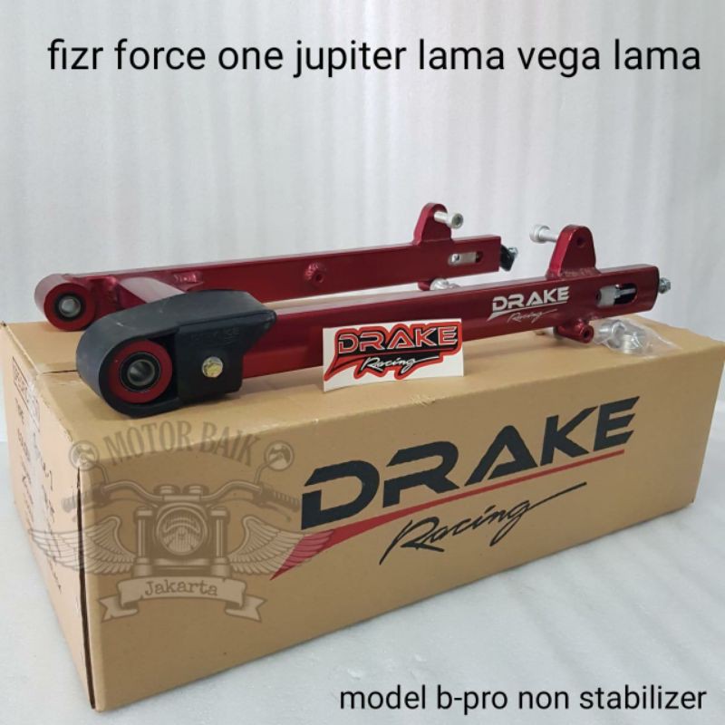 Swing Arm Lengan Ayun DRAKE RACING Model B Pro Fizr Vega Lama non Stabilizer
