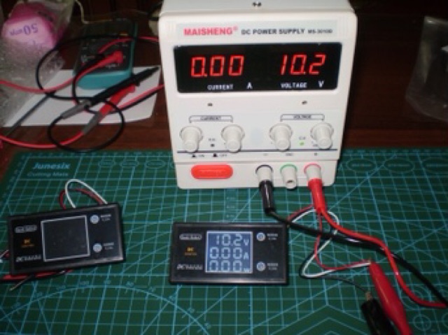 Voltmeter Ammeter 12V 10A DC Power Wattmeter KWh