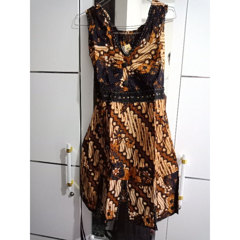Batik Mini Dress