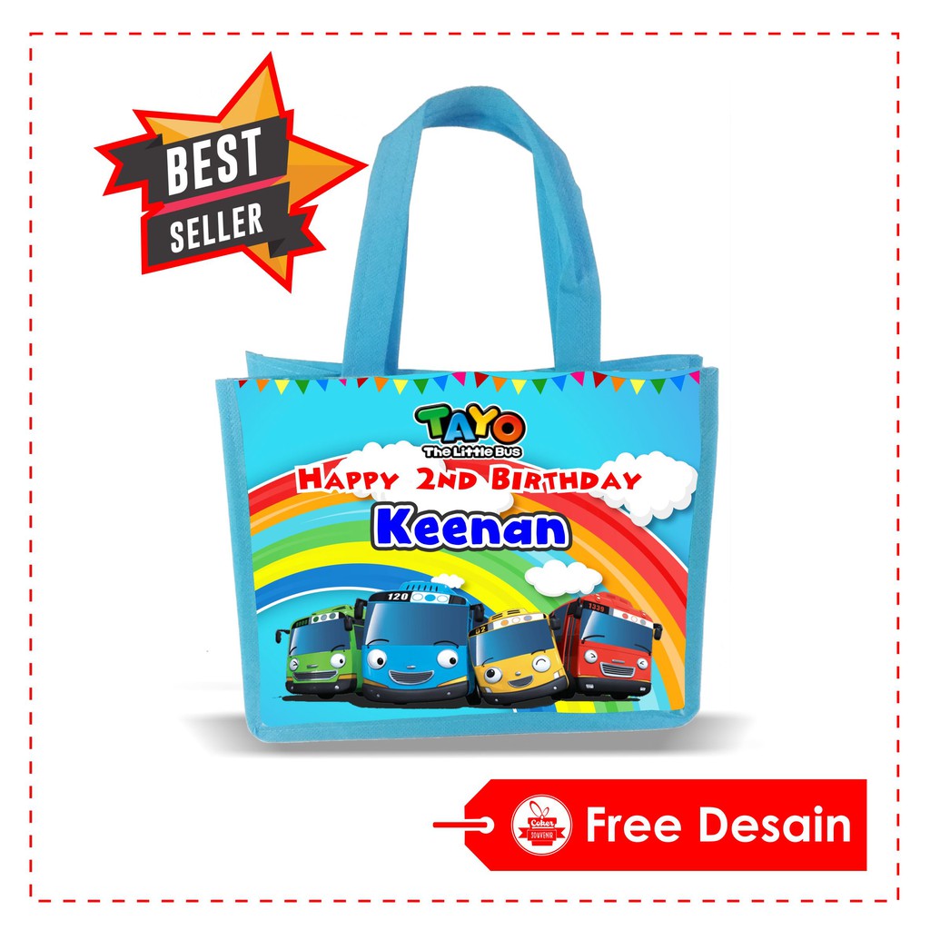 

Tas Ulang Tahun Souvenir Murah Tayo