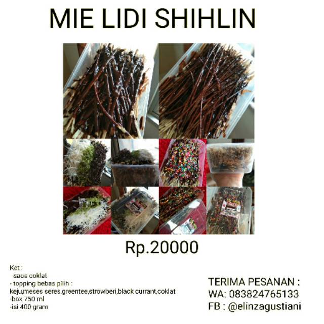 

Kayu manis dan mie lidi