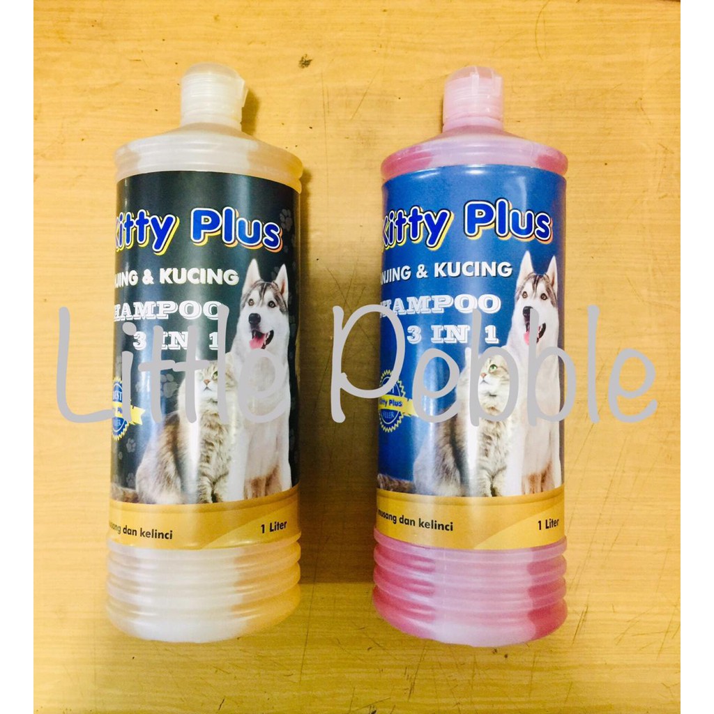 Shampoo Kitty Plus Don Cat Shampo Anjing Kucing 3IN1 Jamur Kutu 1lt