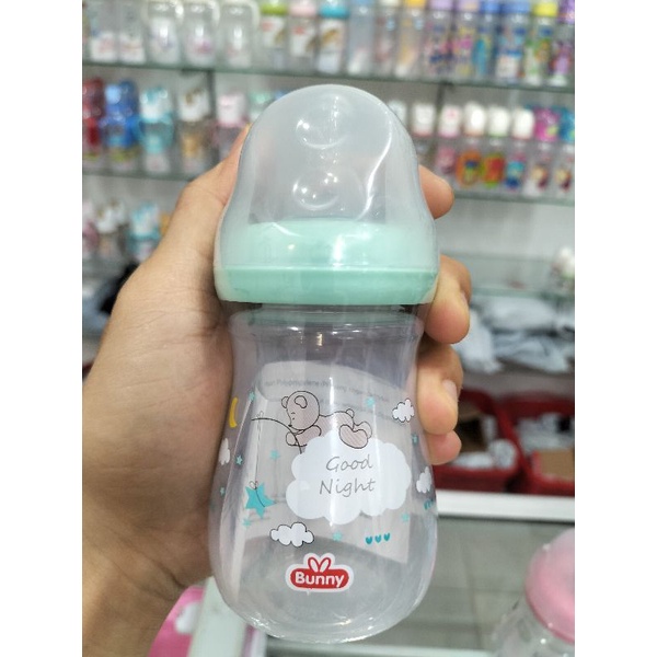 Botol Susu Karakter Lucu Dot Reguler Bunny 250 Ml BPA Free/125Ml  DB 2410/1210