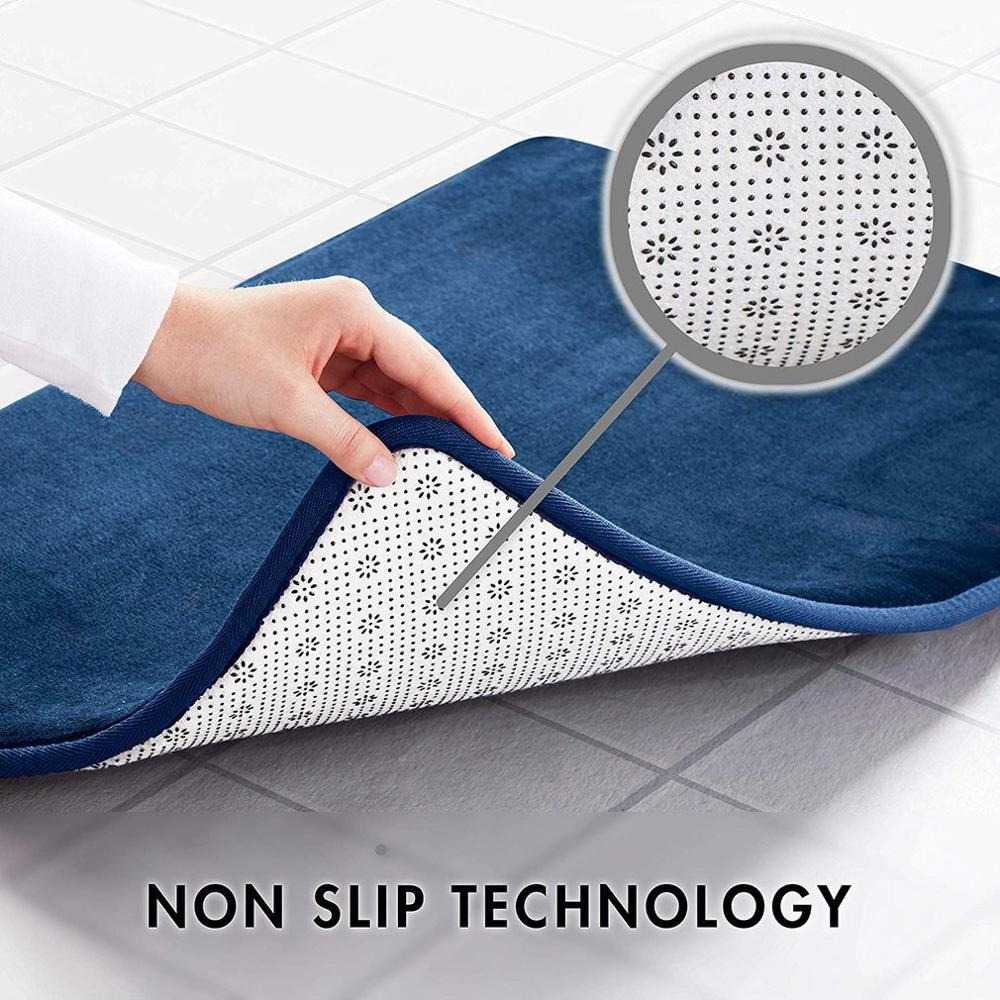 Keset Kesed Kesek Lap Kaki Kamar Mandi Dapur Serap Menyerap Air Anti Slip Tebal Bisa Di Cuci Ukuran 50x80cm 40X60CM